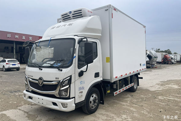 福田奥铃新捷运Pro 155马力 4X2 4.085米冷藏车