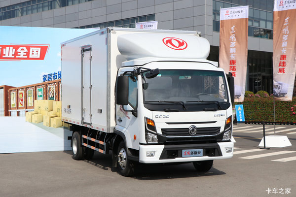 东风多利卡康路威宽体 195马力 4X2 4.2米冷藏车