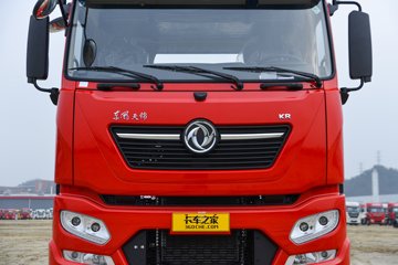 东风商用车 天锦KR PLUS 280马力 4X2 6.8米LNG仓栅式载货车(高顶双卧)(DFH5180CCYE26)外观图片