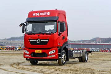 东风商用车 天锦KR PLUS 280马力 4X2 6.8米LNG仓栅式载货车(高顶双卧)(DFH5180CCYE26)外观图片