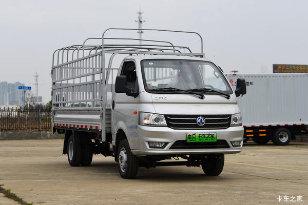 东风股份 EV180 3.5T 3.99米单排纯电动仓栅式微卡50.38kWh
