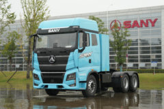 三一重卡 江山高顶 超强版 6X4 纯电动牵引车 亿纬350kWh