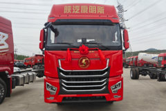 陕汽康明斯 龙骁H 7.0L柴油 350马力 4X2 AMT自动档 9.5米翼展式载货车