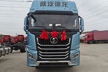 陕汽德龙G6000 菁英版 12.5L柴油 530马力 8X4 法士特16档 AMT自动档 9.5米栏板载货车