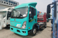 中国重汽成都商用车 V3系 4X2 4.15米单排纯电动仓栅式轻卡 宁德时代100.46kWh
