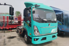 中国重汽成都商用车 V3系 4X2 4.15米单排纯电动仓栅式轻卡 宁德时代100.46kWh