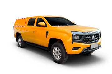 中国重汽豪沃S6 尊翔PRO版 两驱 长轴双排纯电动工程车70.18kWh