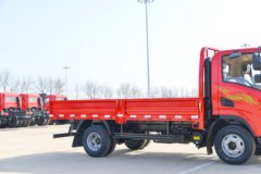 陕汽商用车 德龙G1 137马力 4.18米单排栏板轻卡(法士特6档)