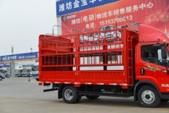 解放 J6F 招财虎 155马力 4.16米单排仓栅式轻卡
