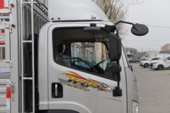 解放 J6F 180马力 5.4米排半仓栅式载货车
