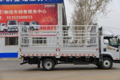 解放 J6F 180马力 5.4米排半仓栅式载货车