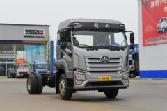 青岛解放 JK6中卡 240马力 4X2 5.2米仓栅式载货车