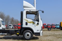 陕汽商用车德龙G200 2.5L柴油 155马力 法士特8档 4.18米单排仓栅式轻卡