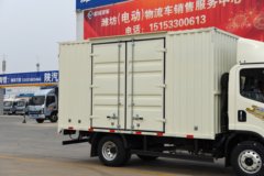 解放J6F中体 招财虎 150马力 4.16米单排厢式轻卡(万里扬5档)