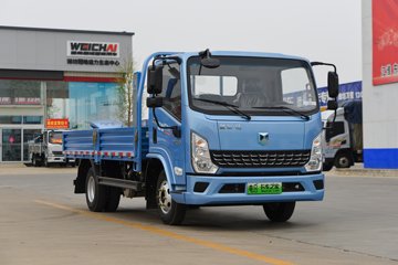蓝擎汽车 悦EN 气刹 4.15米单排纯电动栏板轻卡 弗迪131.98kWh