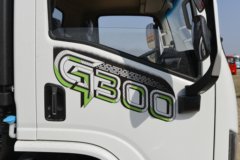 陕汽商用车 德龙G300 163马力 4X2 4.06米冷藏车(法士特8档)