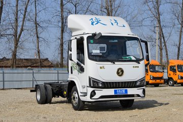 陕汽商用车 德龙G300 163马力 4X2 4.06米冷藏车(法士特8档)
