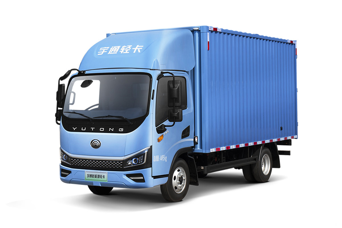 宇通轻卡 T3S 易行系列 中体 液刹 4.2米单排纯电动厢式轻卡 深澜77.28kWh
