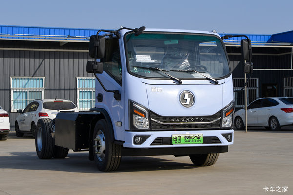 陕汽商用车 智云S100 4X2 3.8米单排纯电动自卸车 宁德时代140.95kWh