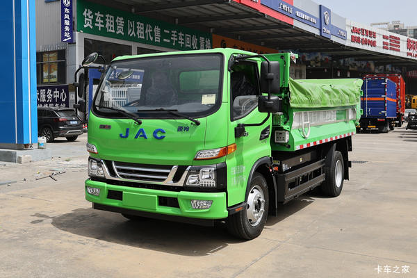 江淮 骏铃G5 12T 4X2 3.8米单排自卸车 宁德时代81.14kWh