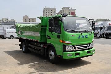 骏铃G&nbsp;电动自卸车外观图片