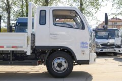 福田奥铃智蓝EM 3.94米排半纯电动栏板微卡 亿纬81.59kWh