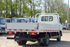 福田奥铃智蓝EM 3.94米排半纯电动栏板微卡 亿纬81.59kWh