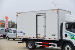 解放 虎6G中体 4.5T 4.05米单排插电式混合动力冷藏车14.016kWh