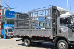 重汽HOWO悍将 2.5L柴油 180马力 万里扬8档 4.15米单排仓栅式轻卡