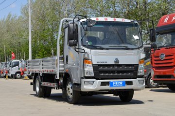 中国重汽HOWO 悍将M 145马力 4.15米单排栏板轻卡(万里扬5档)