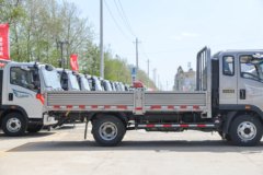 中国重汽HOWO 悍将 151马力 3.85米排半栏板轻卡(万里扬8档)