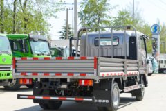 中国重汽HOWO 悍将 151马力 3.85米排半栏板轻卡(万里扬8档)