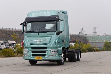 东风天龙旗舰KX 新嵘耀版 12.9L LNG 540马力 6X4 东风14档 牵引车