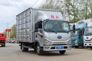 解放 虎VN 招财虎 150马力 4.16米单排厢式轻卡(万里扬6档)