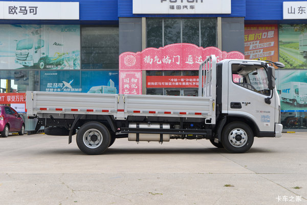 福田欧马可S1 智盈版 2.5L柴油 163马力 采埃孚6档 4.17米单排栏板轻卡