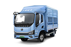 宇通轻卡 T5 雪龙版 气刹 4.2米单排纯电动仓栅式轻卡 深澜100.46kWh