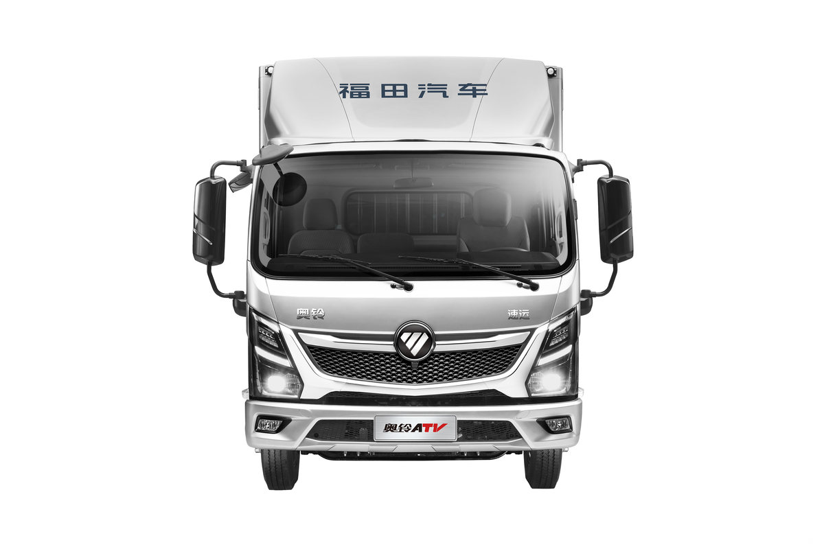 福田奥铃ATV 2.5L柴油 180马力 万里扬6档 3.83米排半仓栅式轻卡