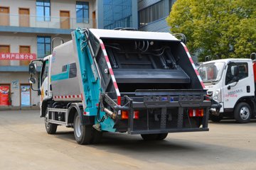 勇士M1&nbsp;垃圾运输车外观图片