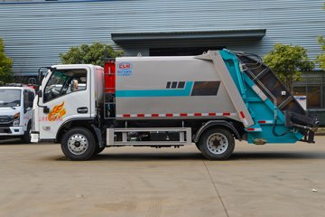 勇士M1&nbsp;垃圾运输车外观图片