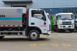 华神V3&nbsp;垃圾运输车外观图片