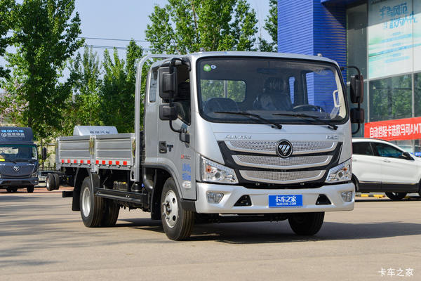 福田欧马可S1 畅盈版 2.7L LNG 190马力 法士特8档 3.83米排半栏板轻卡