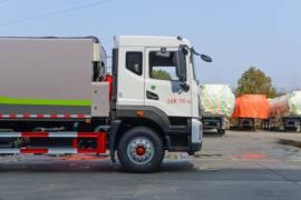 东风多利卡底盘&nbsp;垃圾运输车外观图片