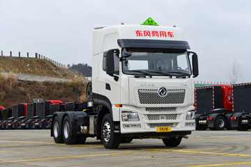 东风天龙KL 12.9L LNG 520马力 6X4 伊顿12档 AMT自动档 危险品牵引车