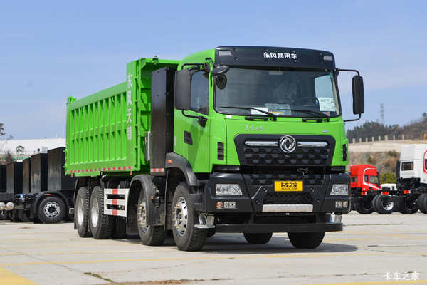 东风商用车 天锦KR 8X4 5.8米纯电动自卸车 宁德时代281kWh