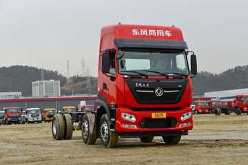 东风商用车 天锦KR PLUS 340马力 6X2 6.8米仓栅式载货车(高顶双卧)