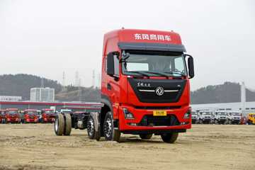 东风商用车 天龙KL 290马力 6X2 9.6米翼开启厢式载货车(高顶)