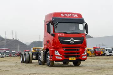 东风天龙旗舰KX 王者版 12.5L柴油 540马力 8X4 东风14档 9.4米厢式载货车