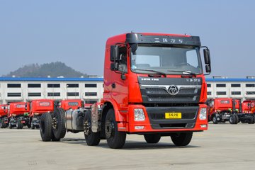 三环十通 昊龙 舒适版 270马力 8X2 8米栏板载货车(法士特10挡)