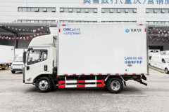 江铃汽车E路达 4X2 4.08米单排纯电动冷藏车(翼晖牌) 100.46kWh