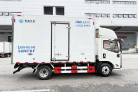 E路达&nbsp;电动冷藏车外观图片